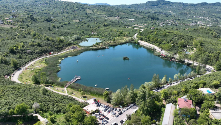 Gaga Gölü turizme kazandırıldı