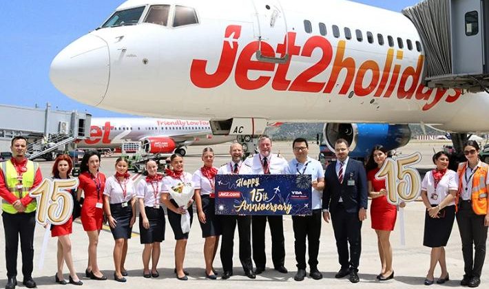 Jet2.com, Leeds Bradford-Dalaman uçuşlarının 15’inci yılını kutluyor
