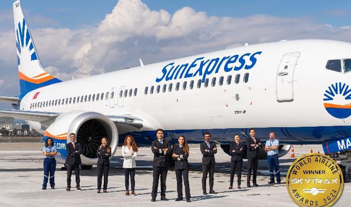 SunExpress ‘Avrupa’nın En İyi Tatil Hava Yolu’ seçildi