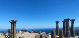 Assos Ören Yeri Yangın Sonrası Ziyarete Açıldı
