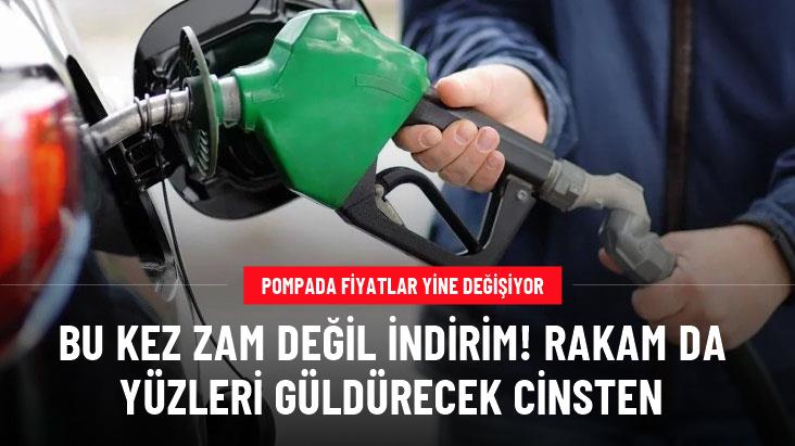 Pompada fiyatlar yine değişiyor! Benzine yapılacak indirim araç sahiplerinin yüzünü güldürecek