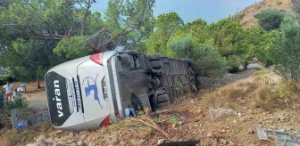 Muğla’da Varan Turizm’e ait otobüs kaza yaptı: 3 kişi yaralandı