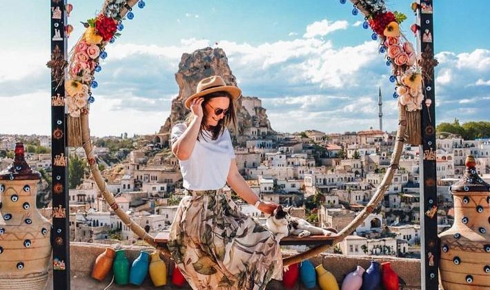 Kapadokya’yı 8 ayda 3 milyon turist ziyaret etti
