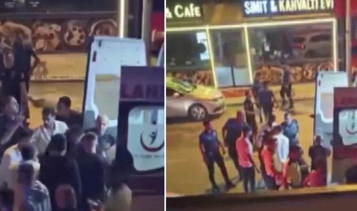 Havalimanında yolcu paylaşımı yapan 2 acente arasında silahlı çatışma