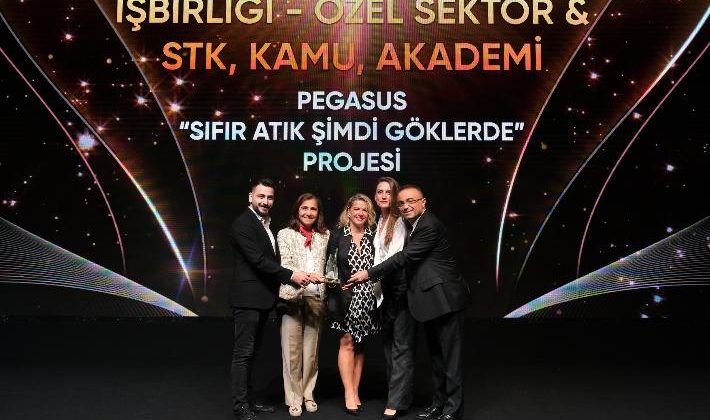 Pegasus’a ‘Sürdürülebilir İş Ödülü’