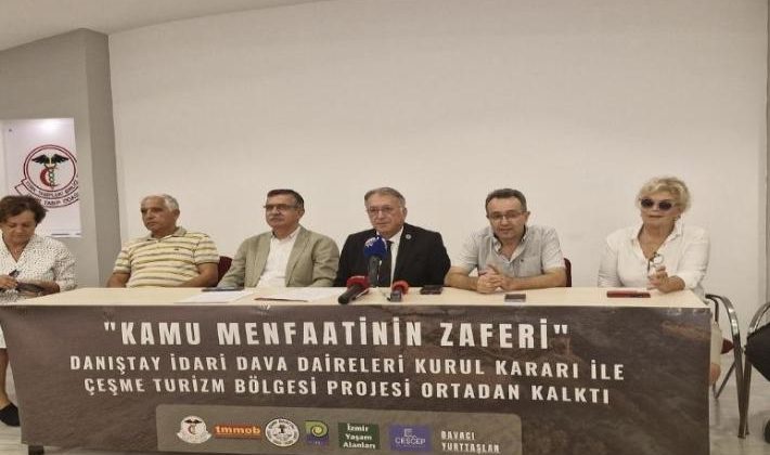 Çeşme Turizm Projesi iptal oldu