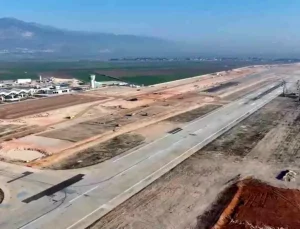 Hatay Havalimanı Onarım Projesi Devam Ediyor
