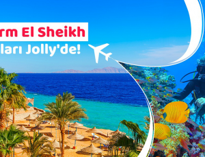 Jolly ile Sharm El Şeyh gidiyoruz