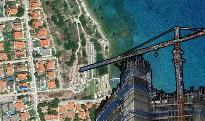 Çeşme’de yarım otel inşaatı 416 Milyon Lira’ya icradan satılık