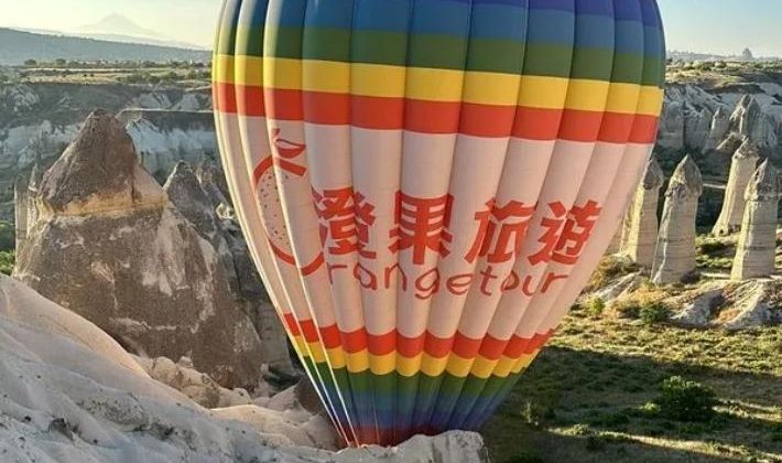 Kapadokya’da balon faciasından dönüldü