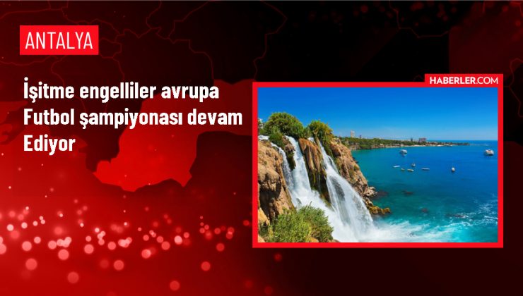 İşitme Engelliler Avrupa Futbol Şampiyonası devam ediyor