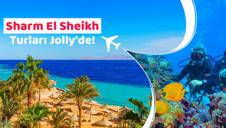 Jolly ile Sharm El Şeyh gidiyoruz