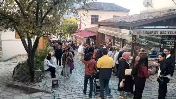 Safranbolu’da Hafta Sonu Turist Yoğunluğu