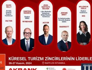 TURİZM SEKTÖRÜNÜN EN ETKİLİ İSİMLERİ BİR ARAYA GELİYOR