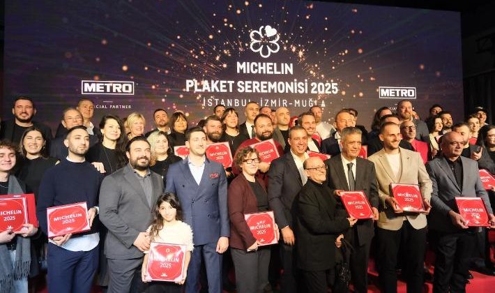 Michelin restoranlara, plaketleri törenle verildi