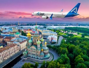 AJet’in Sankt Petersburg uçuşları başlıyor