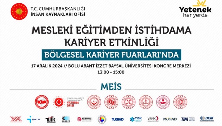 Yetenek Her Yerde Bölgesel Kariyer Fuarları yeni konsepti ile 13 farklı şehirde gerçekleştirilecek