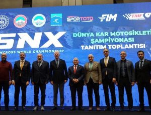 Dünya Kar Motosikleti Şampiyonası 2’nci kez Erciyes’te