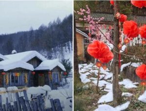 Kar diye gittiler, pamuk çıktı… Sahte kar kullanan tatil köyü özür diledi