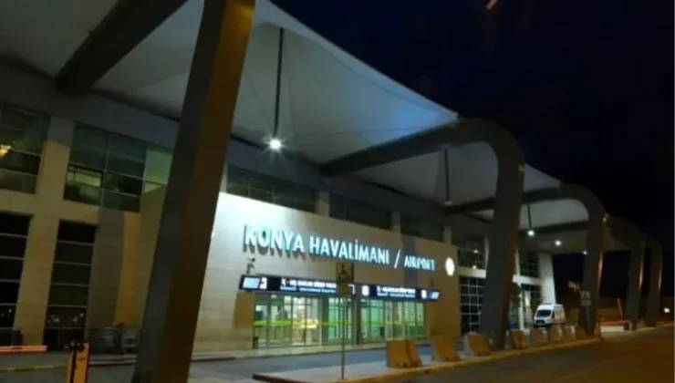 Konya Havalimanı’nda Ocak Ayında 79 Bin Yolcuya Hizmet Verildi