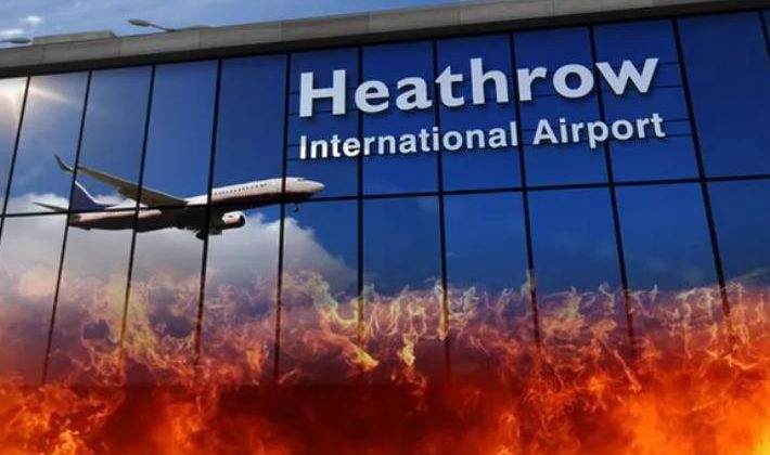 Trafo yangını krizi büyüdü… Heathrow Havalimanı kapatıldı