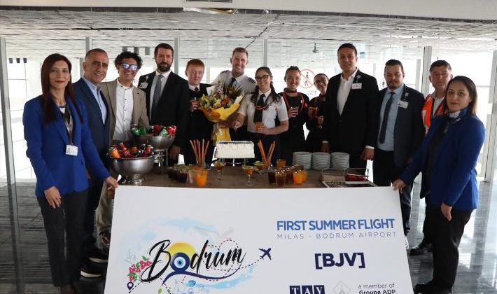 Bodrum’a 2025 sezonunun ilk turist kafilesi geldi