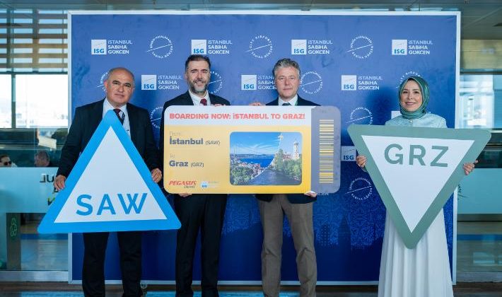 Pegasus’un Graz-İstanbul uçuşları start aldı