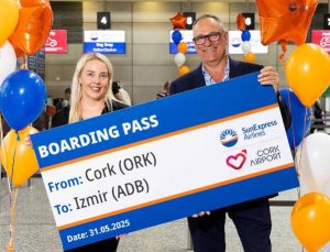 SunExpress’ten İrlanda’da yeni rota… Cork-İzmir direkt uçuşları başladı
