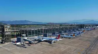 Eylül Ayında Dalaman Havalimanı'nda 852 Bin Yolcu Karşılandı.