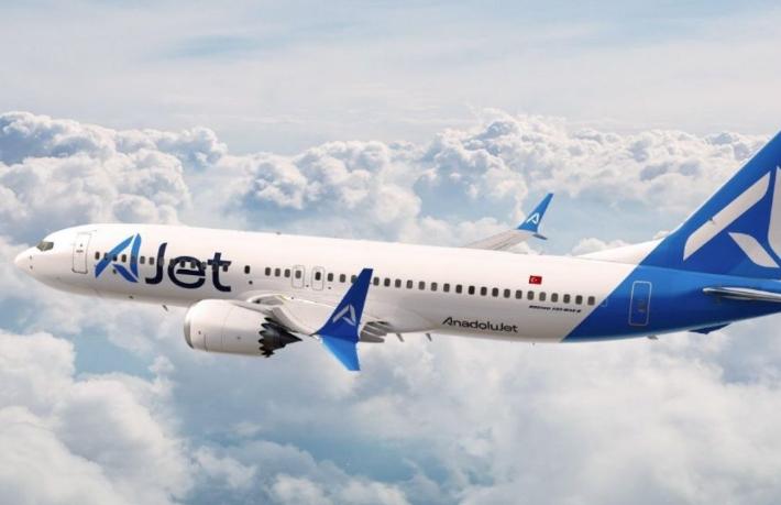 AJet, İzmir'den Ercan'a uçuşlarına başladı.